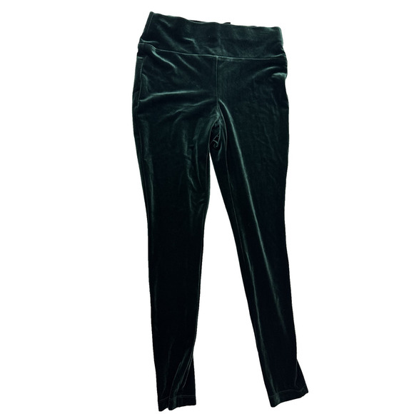 NWT Velvet Hunter Forest Skinny Leg Pants Leggings Christmas Holiday Size 4 - Picture 1 of 10